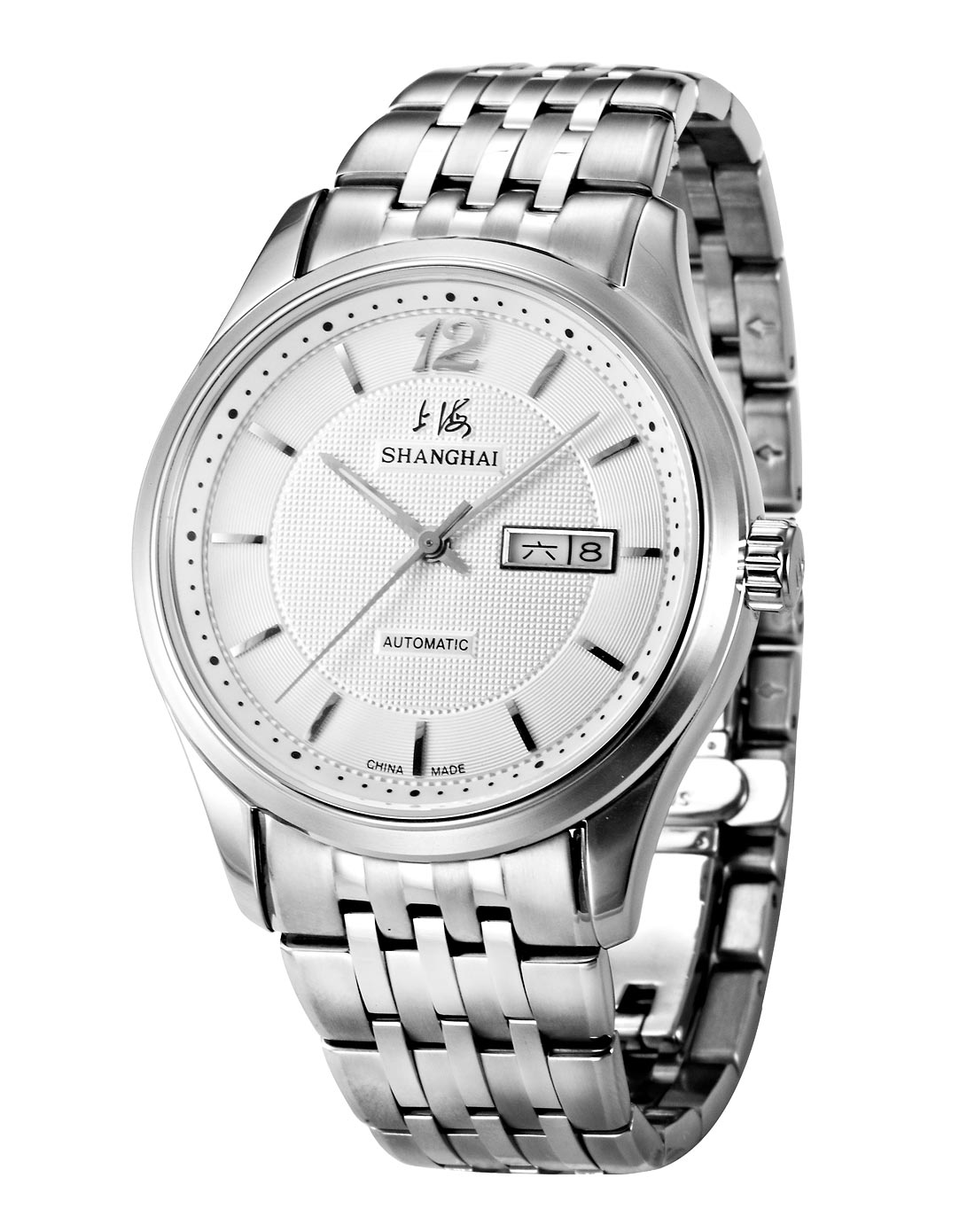 上海牌商务大气男士机械表