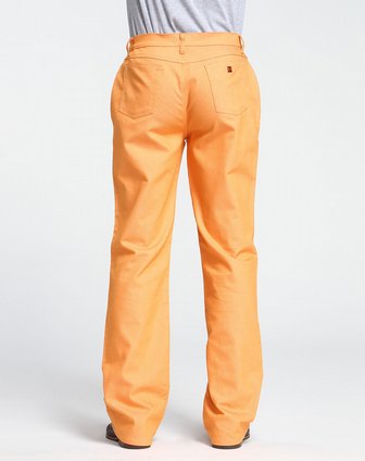 versace 男士橘黄色休闲裤