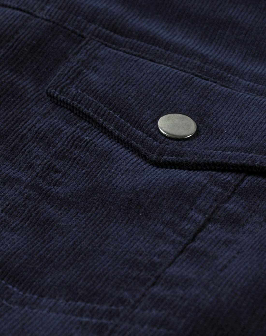 男款藏青色夹克