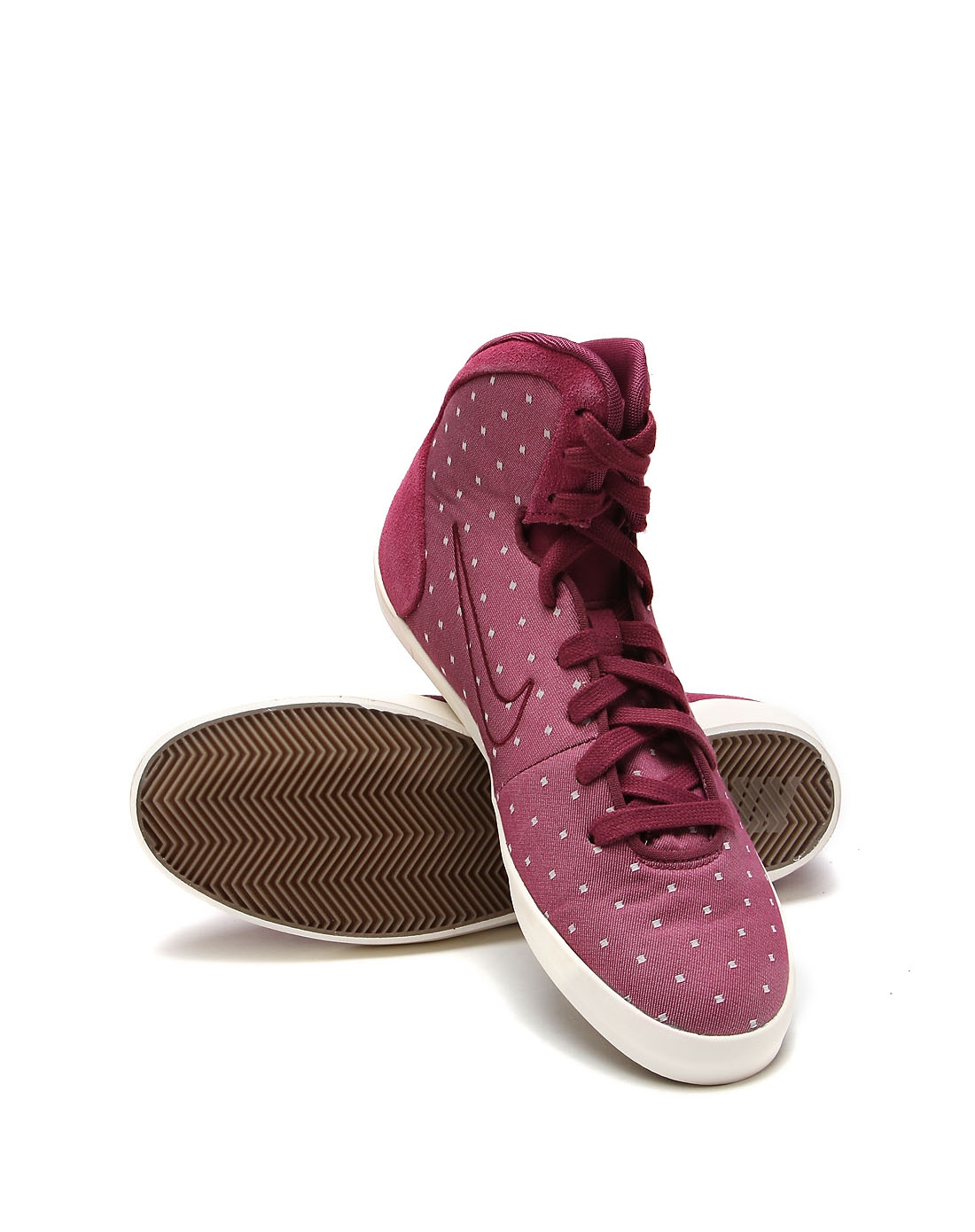 女款紫色复古鞋