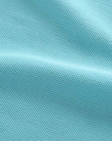 女小童浅蓝绿花瓣式polo