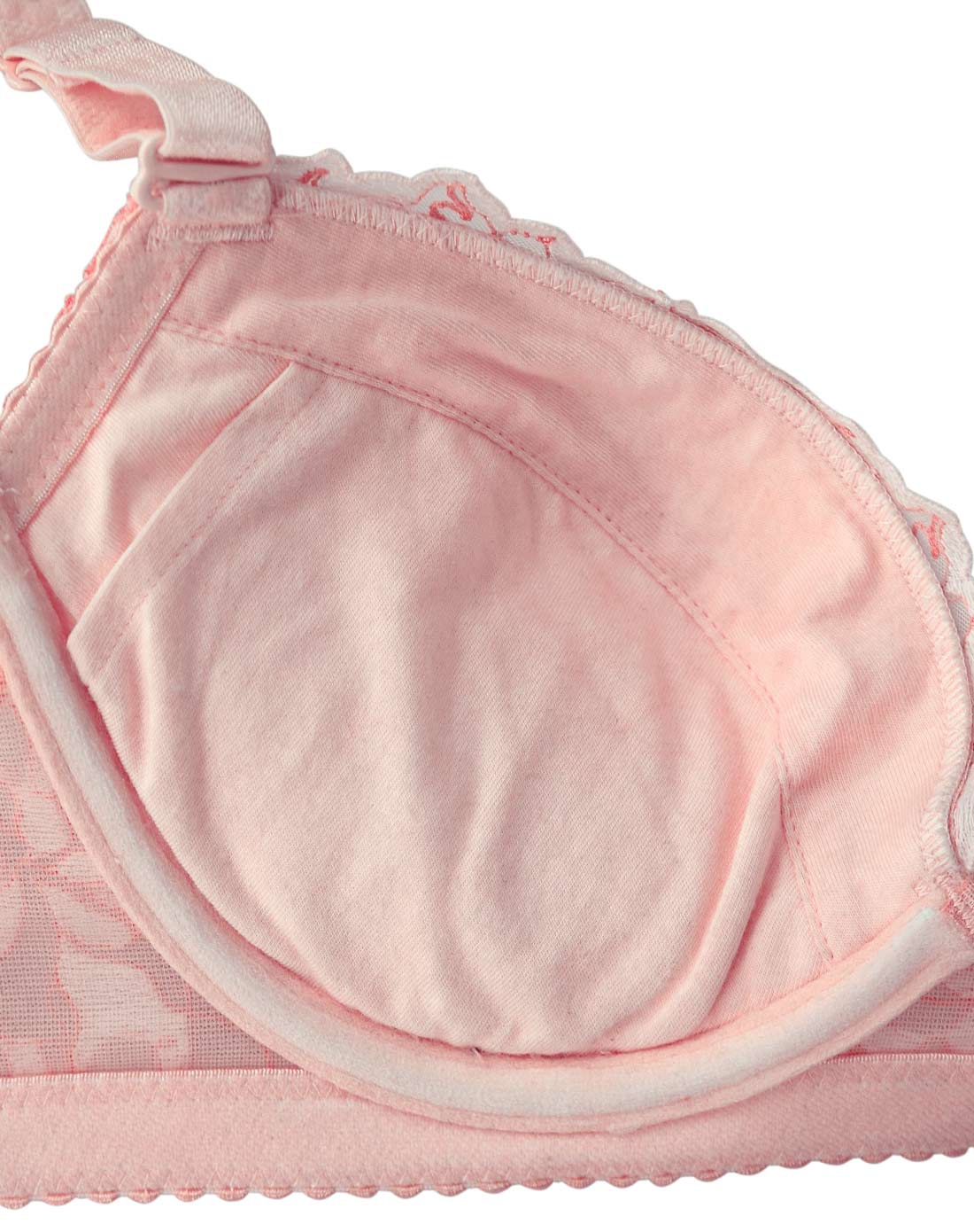 精美花朵刺绣聚拢文胸