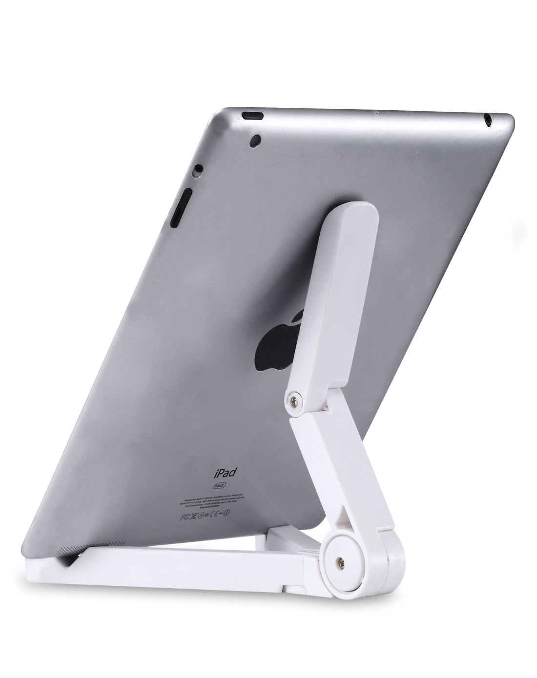 【两件起售】7-10寸平板四折叠简易支架白色