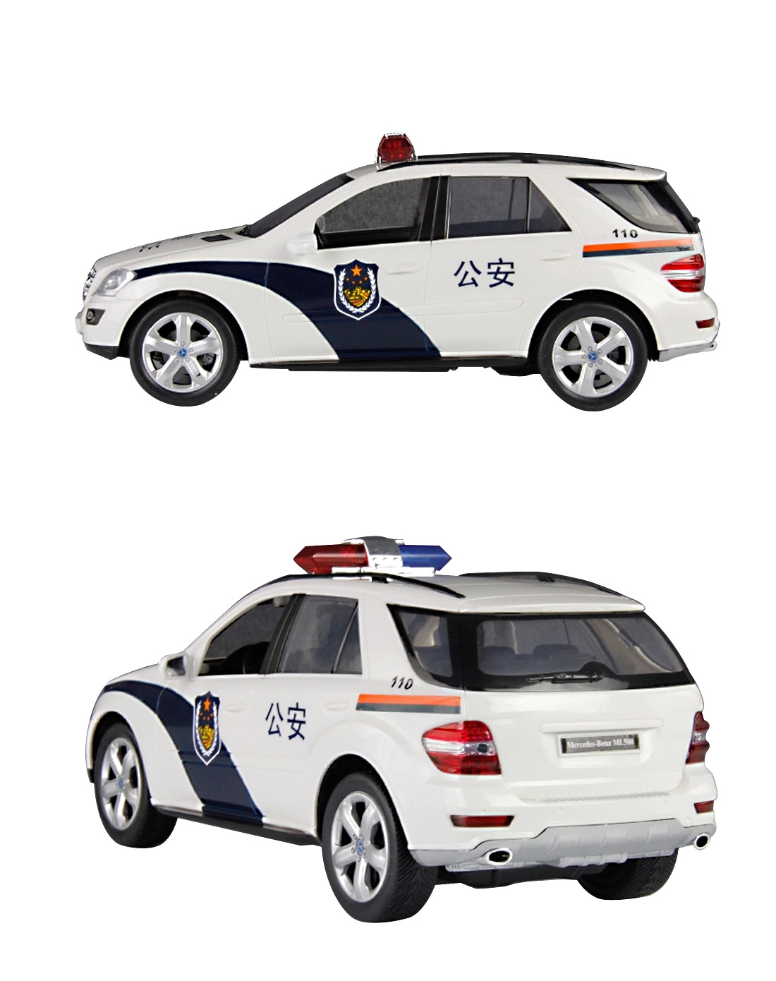 1:16奔驰ml500警车