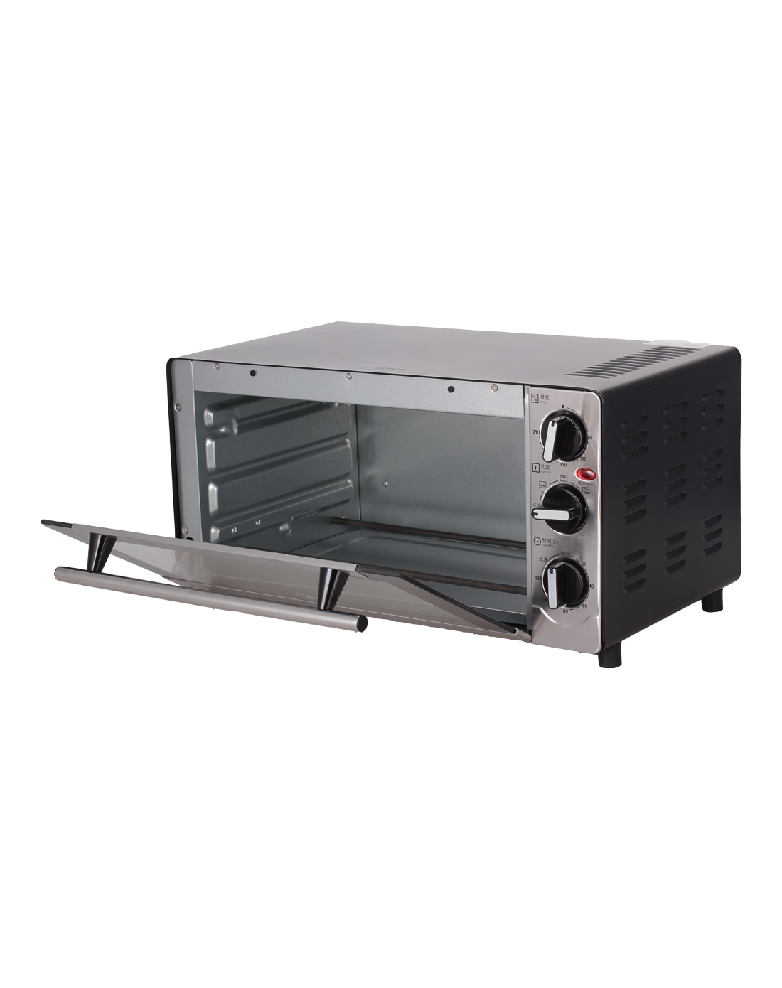 新款120分钟精准定时不锈钢烤箱