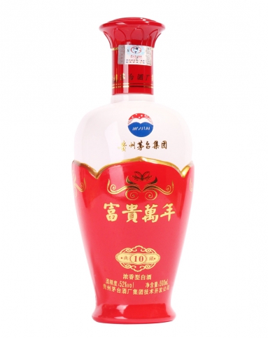 贵州茅台富贵万年-财富天下52°浓香型白酒(6瓶整箱特惠装)