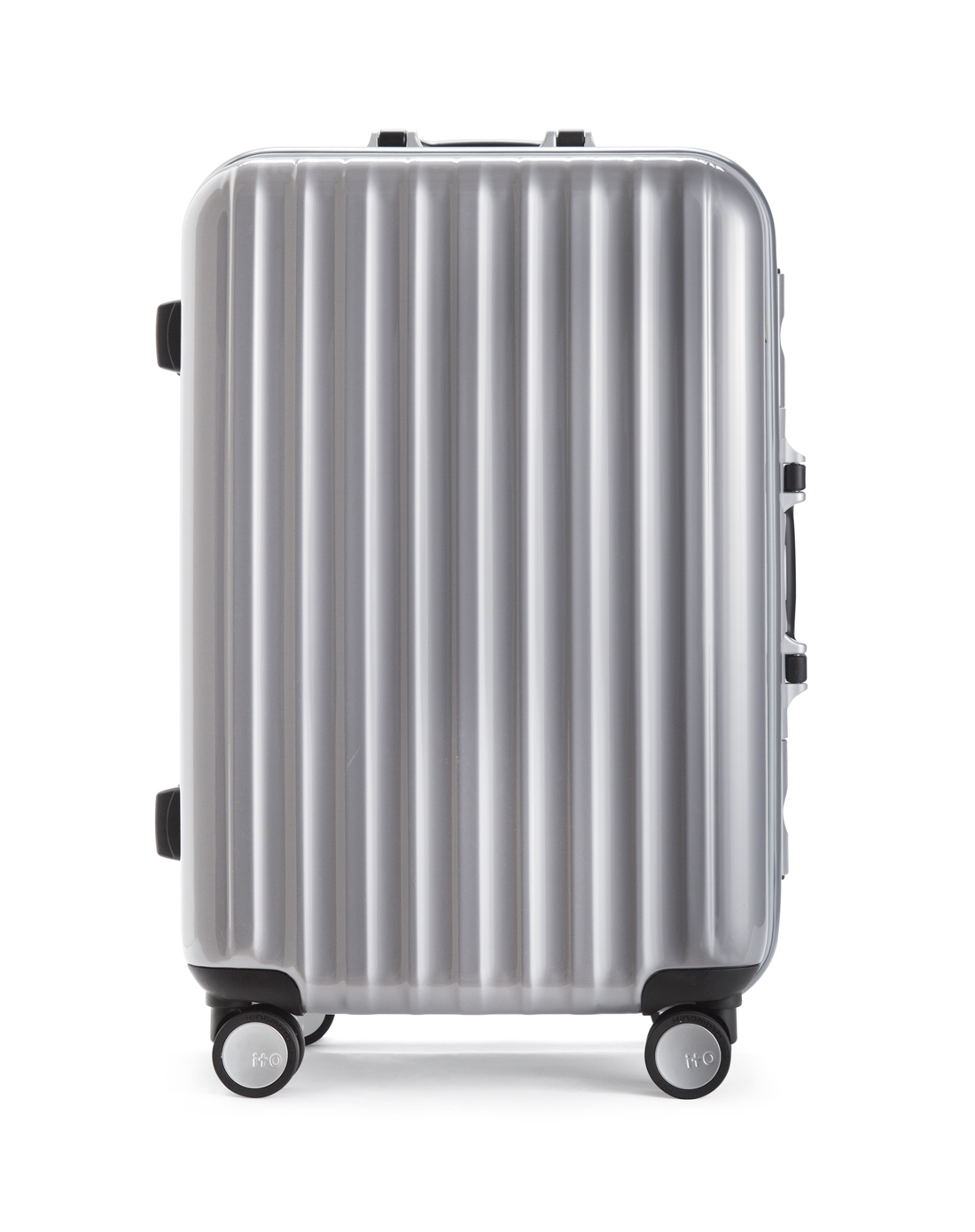 ito26寸银色铝框万向轮拉杆箱