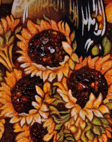 梵高向阳高登极致琥珀画