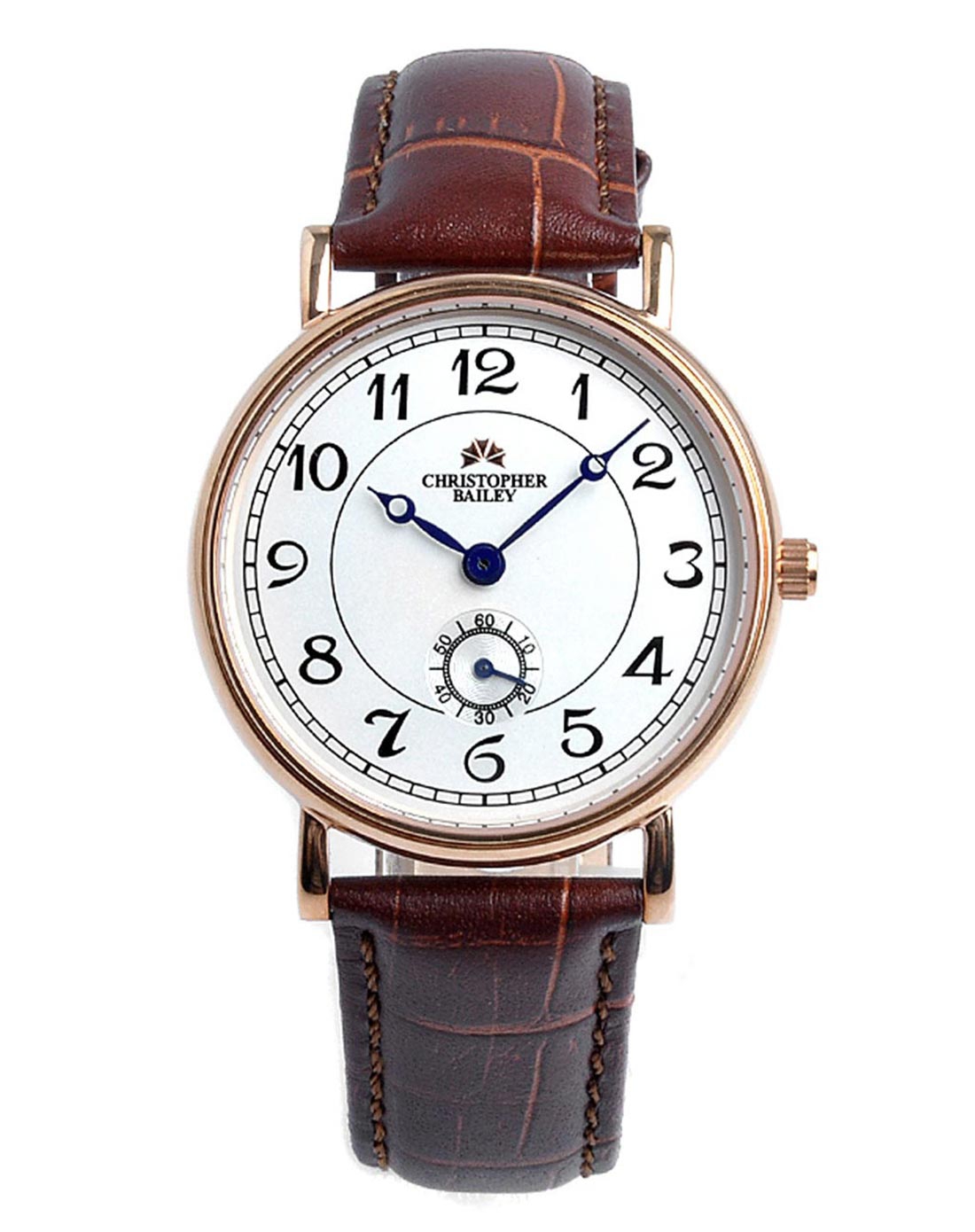 珂芮柏蒂 白面玫瑰金经典男表