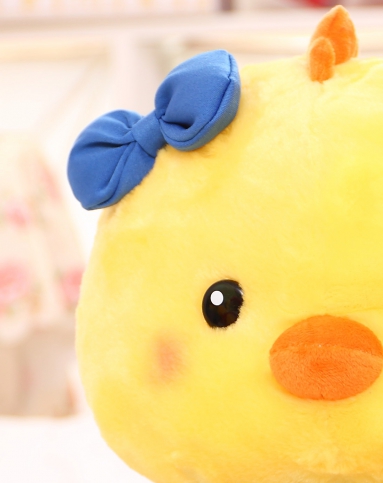 蓝白玩偶 小黄鸡学院情侣款-35cm