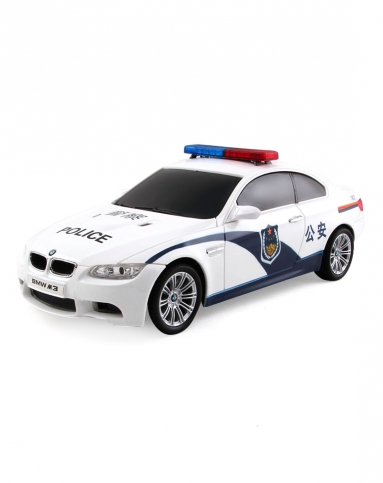 1:18宝马m3警察车遥控车