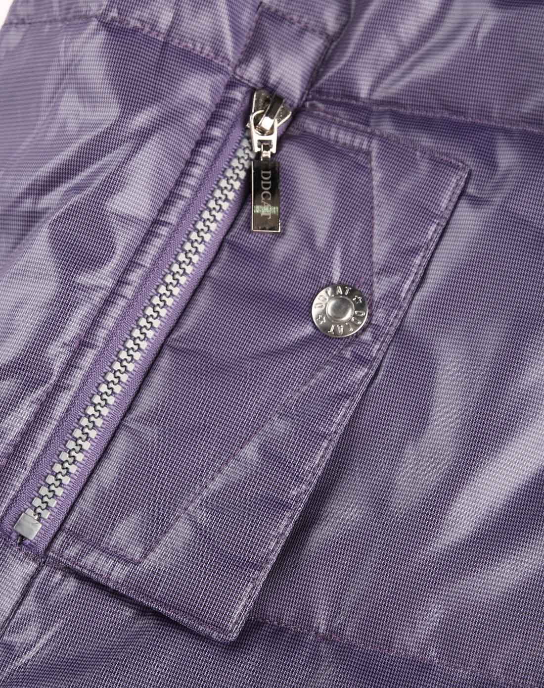 叮当猫 男童豆蔻紫双面穿棉衣