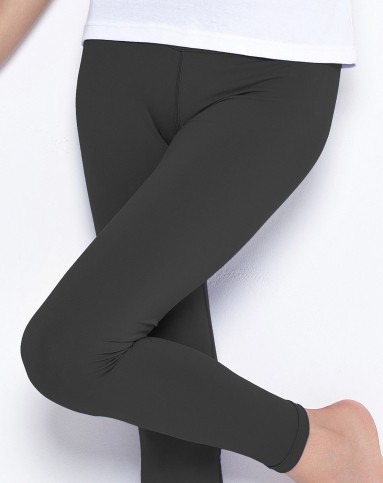 黑色高级锦纶裤子