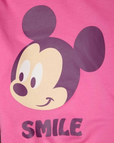 迪士尼disney中性粉红色套装