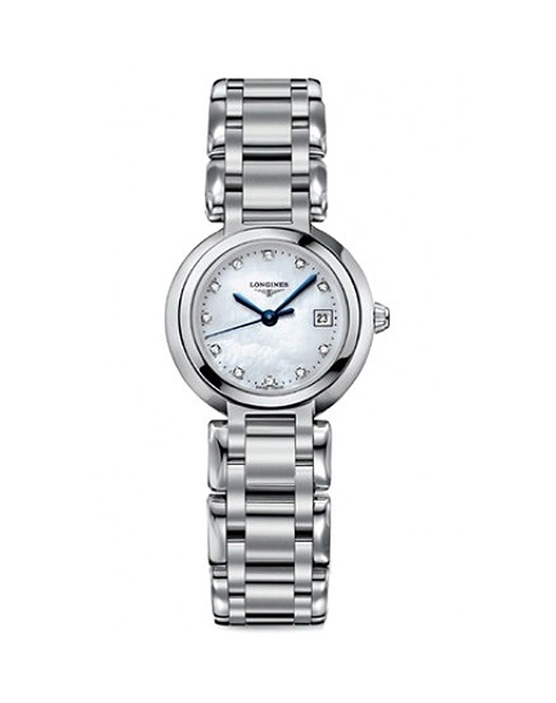 心月系列 钻石刻度 石英女表 l8.110.4.87.