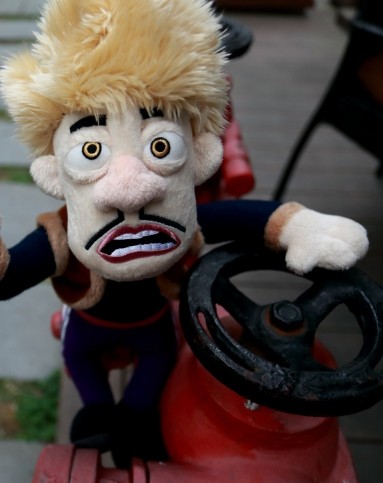 熊出没 正版《熊出没》光头强-风雪帽-38cm