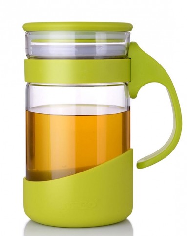 无铅健康饮茶玻璃杯450ml