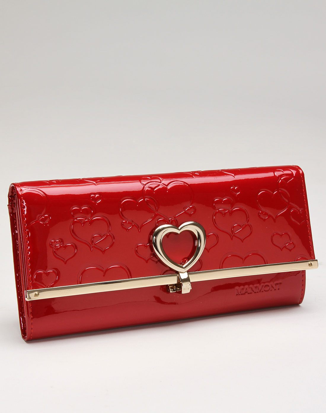 女款红色时尚钱包