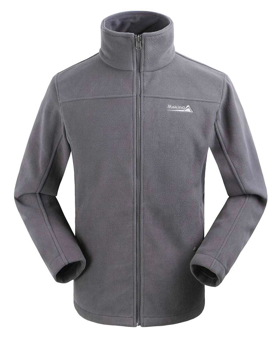 男士深灰色冲锋衣 防风保暖两件套