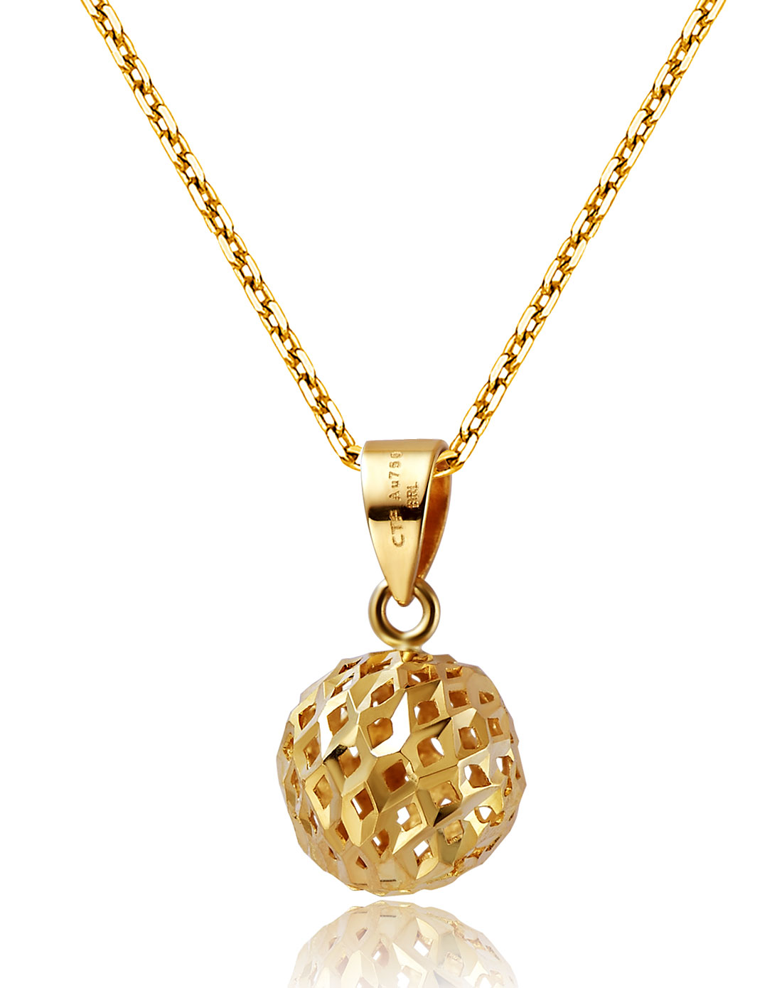 k-gold系列西金吊坠