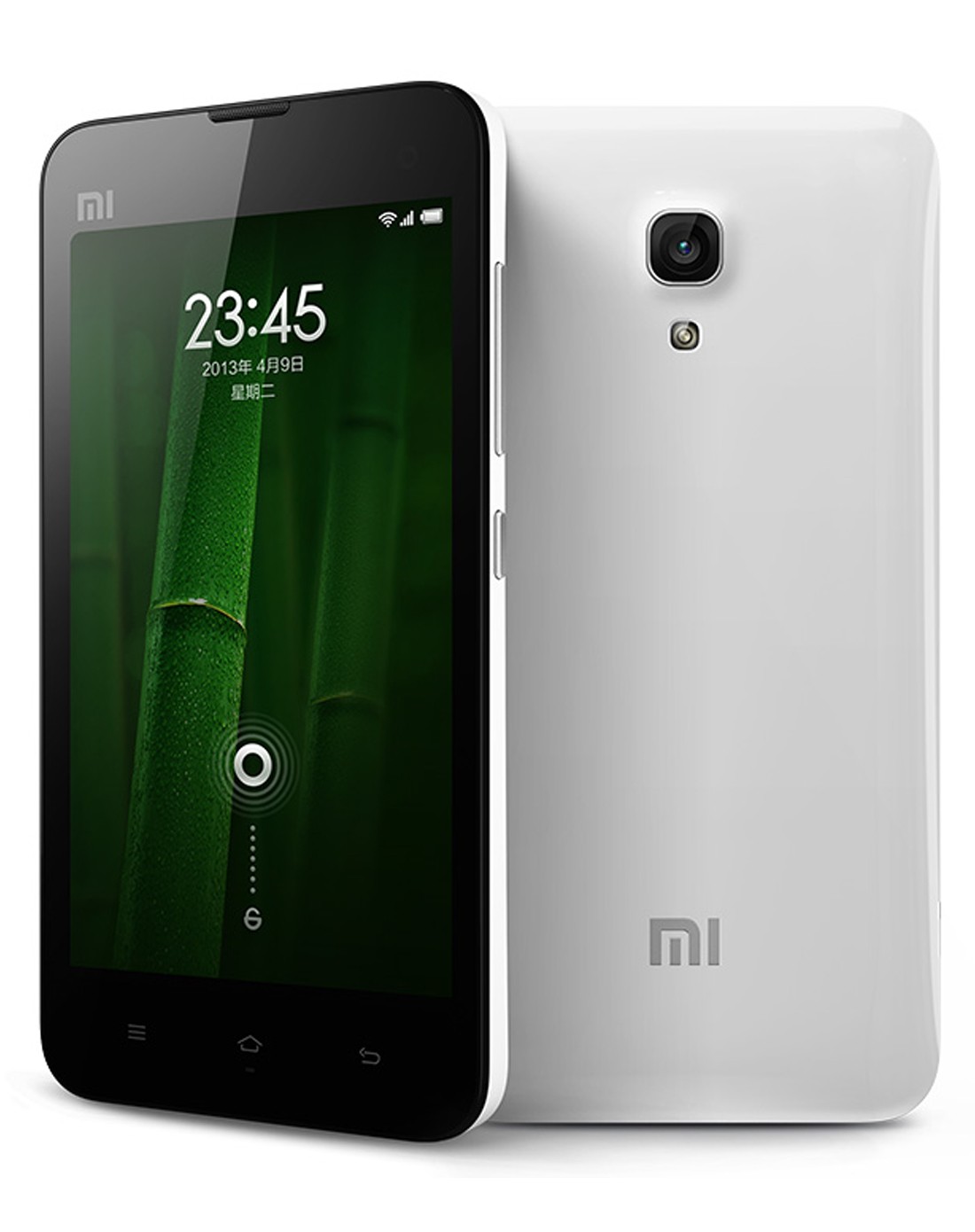 小米2a前黑后白 联通3g手机