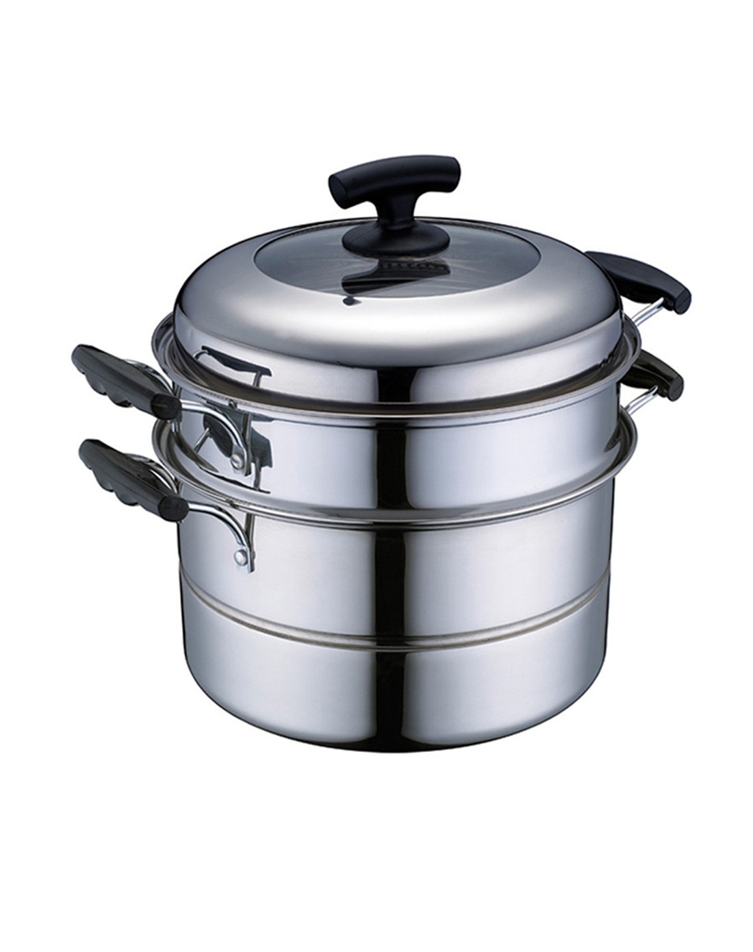 28cm不锈钢双层蒸锅容量更大