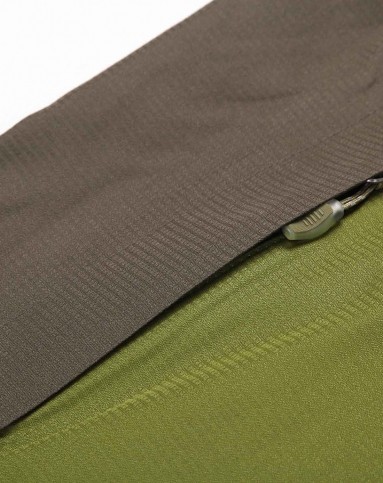 男款浅橄榄绿色防水透气长袖连帽冲锋衣