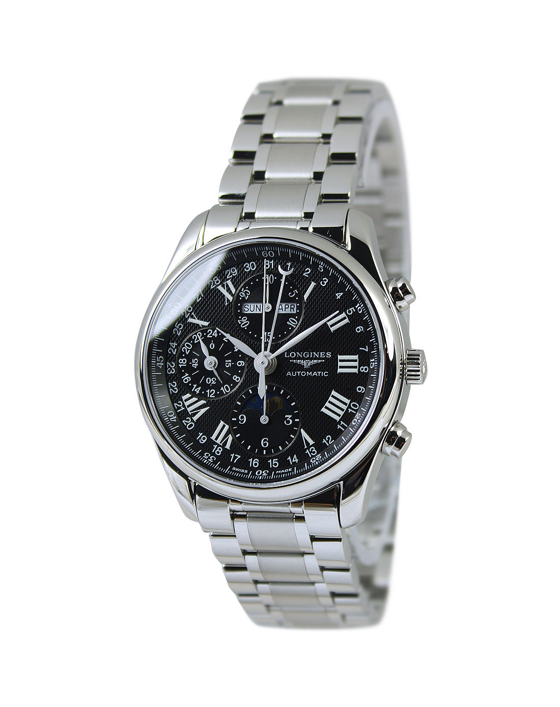 longines 浪琴名匠系列机械男表 l2.673.4.51.