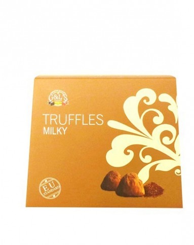 德菲丝浓郁奶香200g松露形代可可脂巧克力