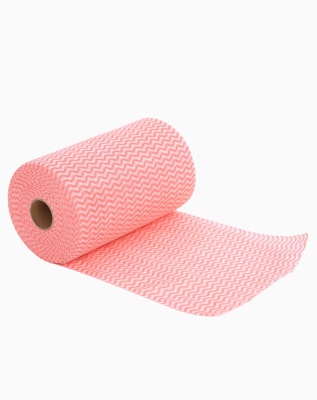 红色长款可撕点断无纺布抹布100片装