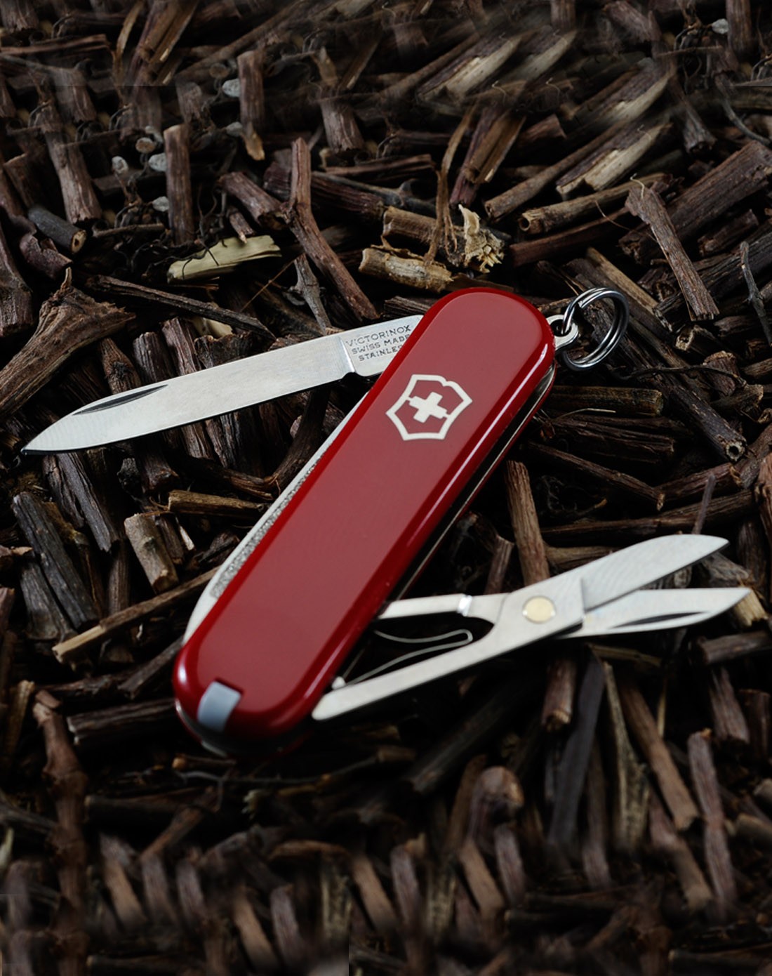 维氏 瑞士军刀58mm 典范花朵7功能小刀