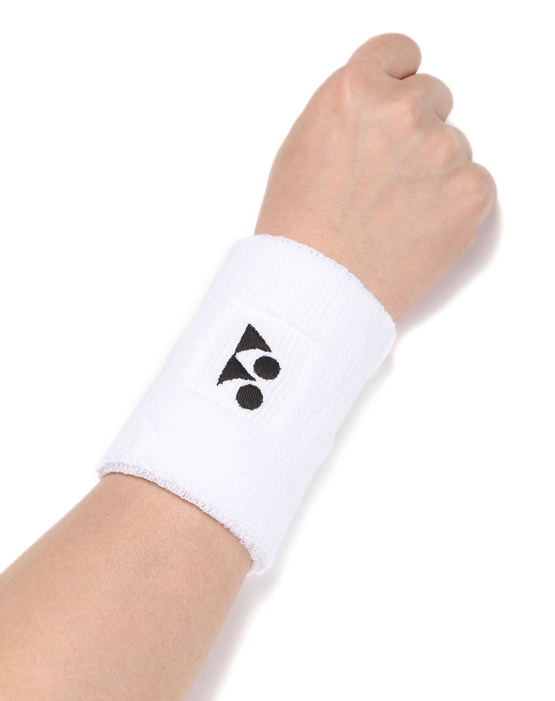 棉质吸汗 中性款白色单只护腕 吸汗防损伤
