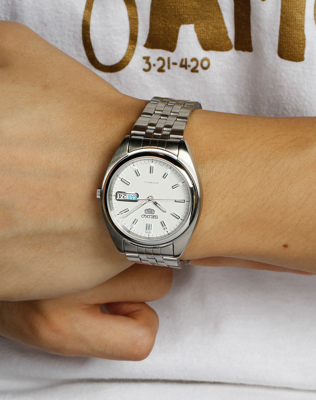 seiko 精工 金盾5号自动机械男表 snxa09k