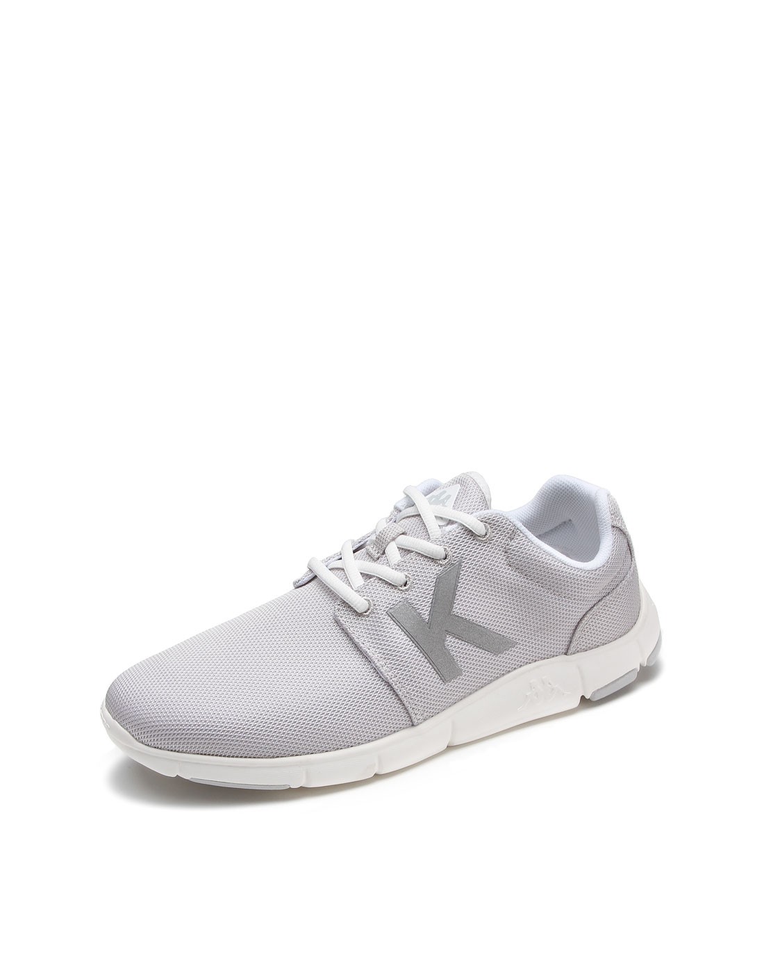 卡帕 轻便柔软 男款浅灰色运动鞋 舒适时尚