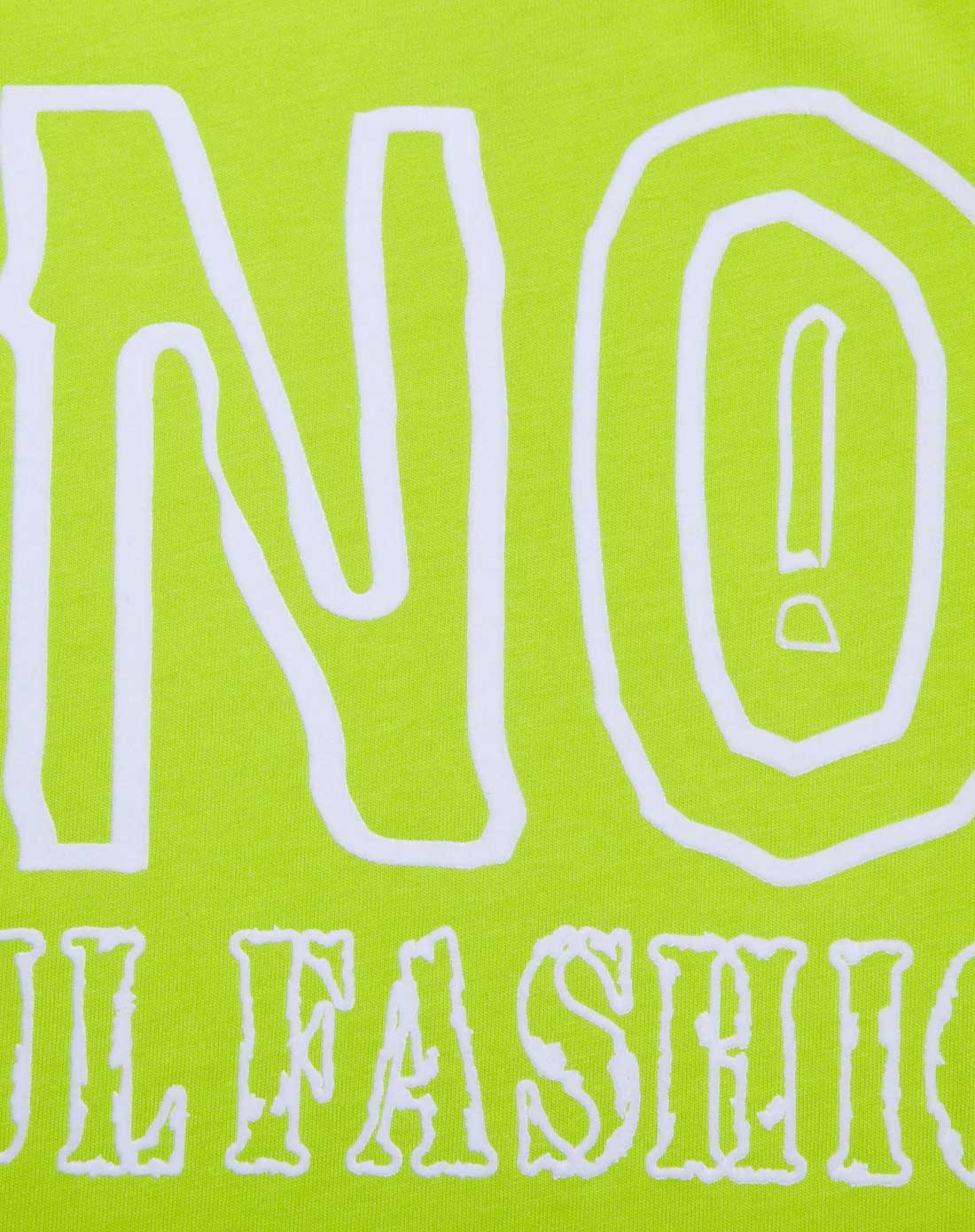 男童荧光绿色短袖t恤