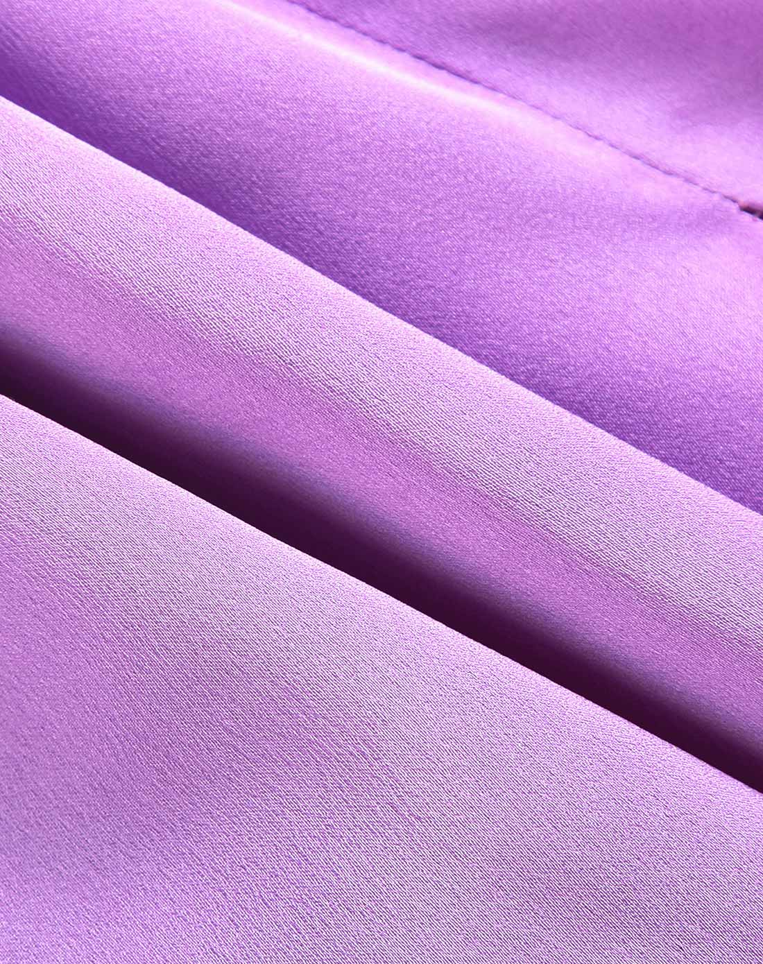 紫色短袖气质修身连衣裙