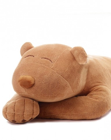 中性棕色趴趴熊公仔大号