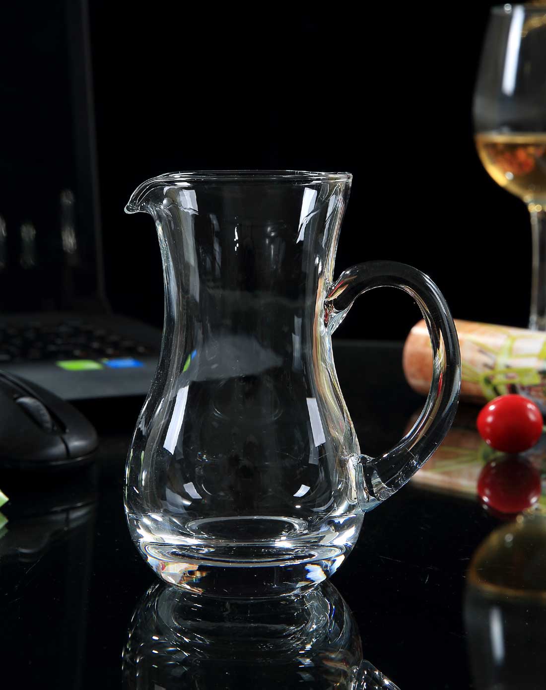 雅馨玻璃分酒器300ml加厚