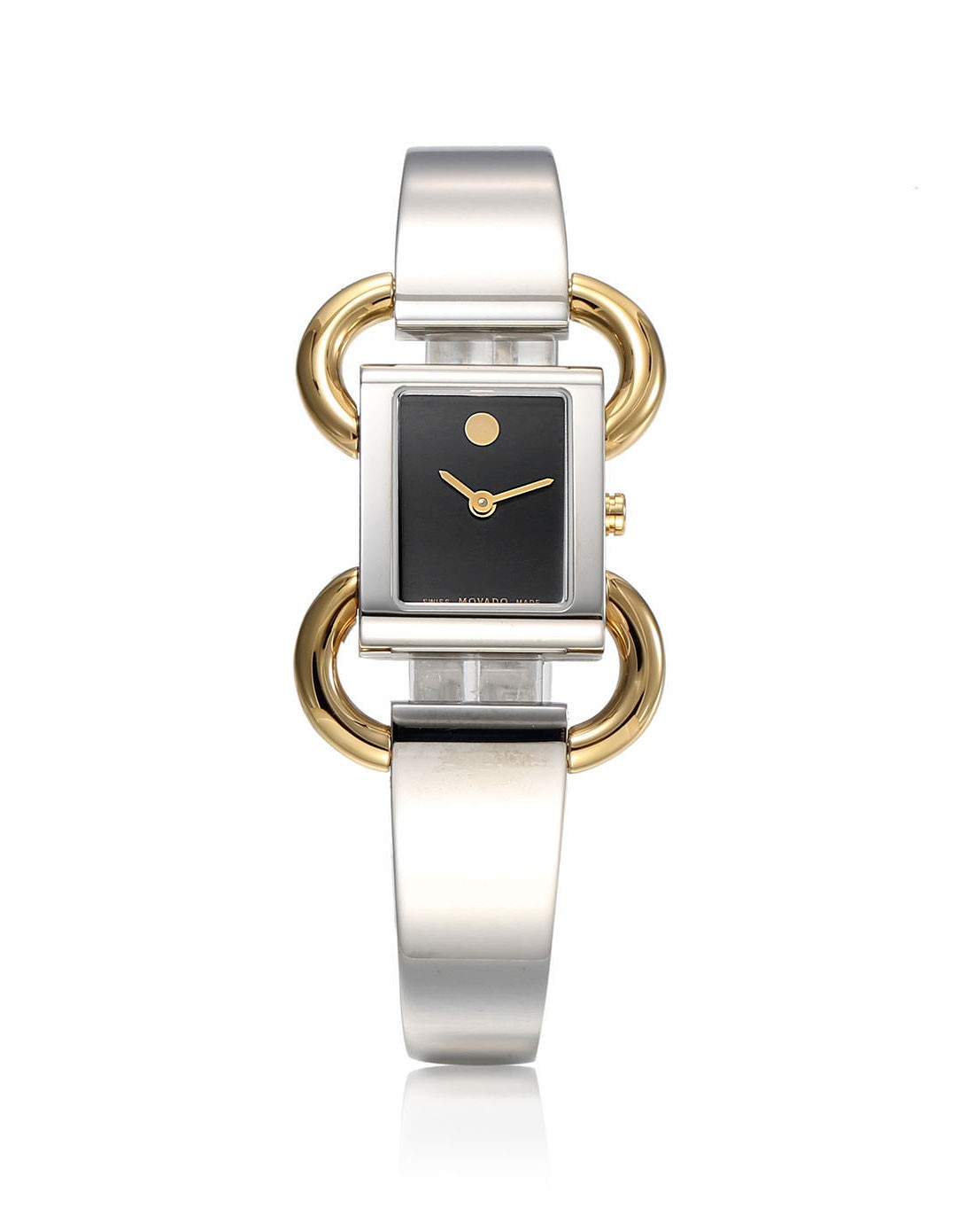 摩凡陀movado丽诺系列黑色女表0606472