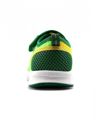 男童荧光绿黄板鞋