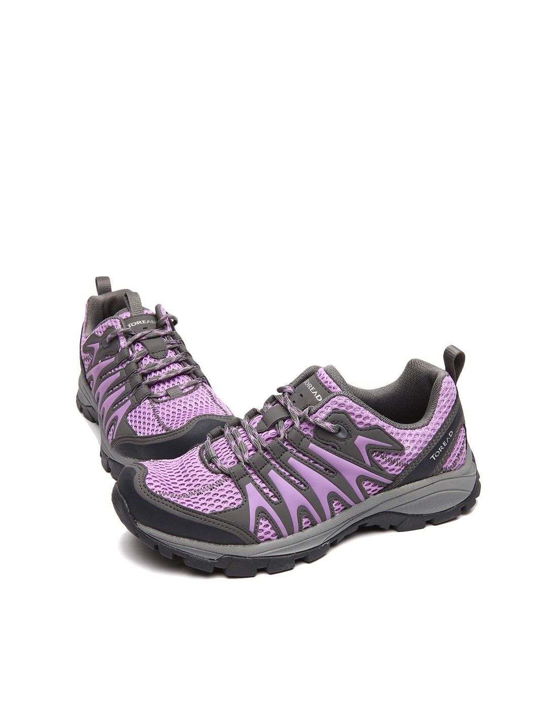 女款薰衣草紫色户外鞋