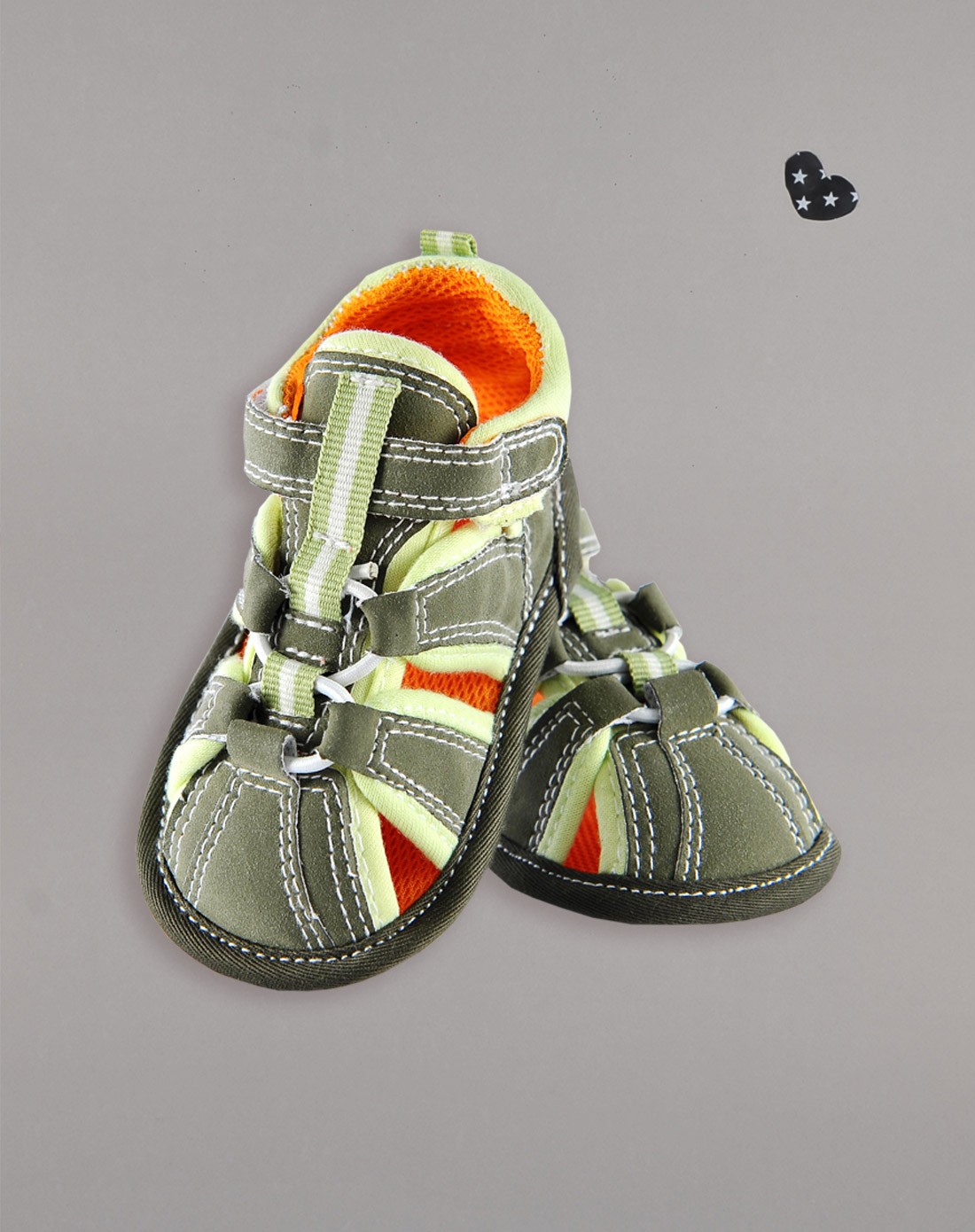 卡其绒布护脚鞋