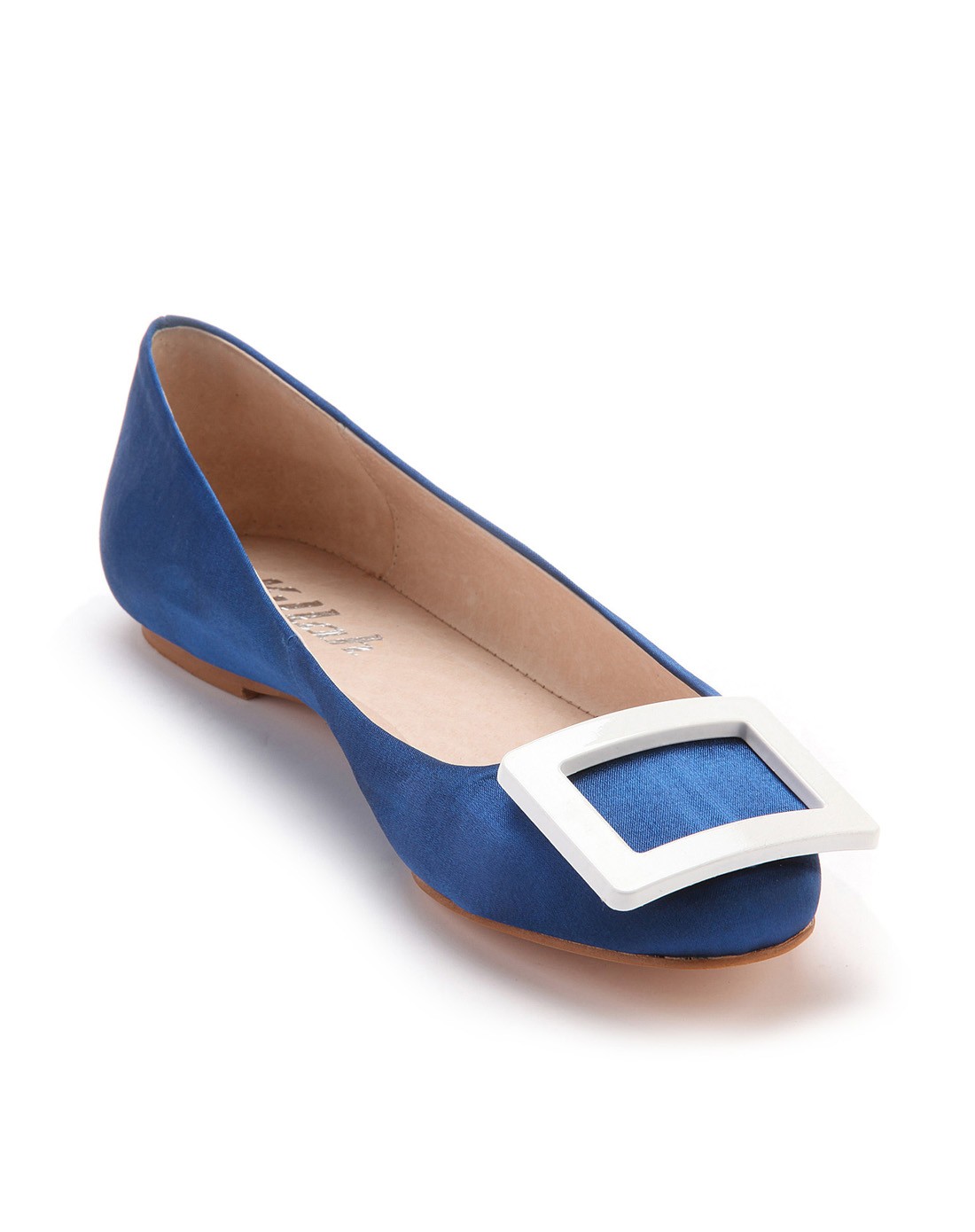 killah 蓝色沙丁布通勤单鞋