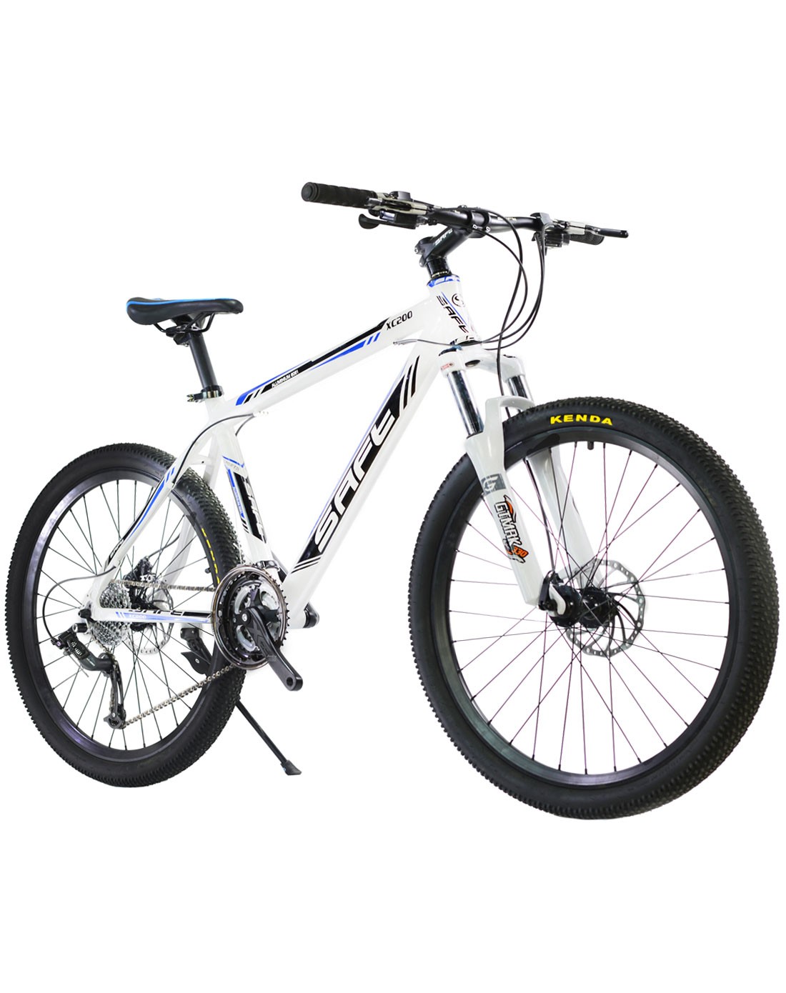 saft赛福特 xc20铝合金架锁死前叉前避震台湾微转27速碟刹山地自行车