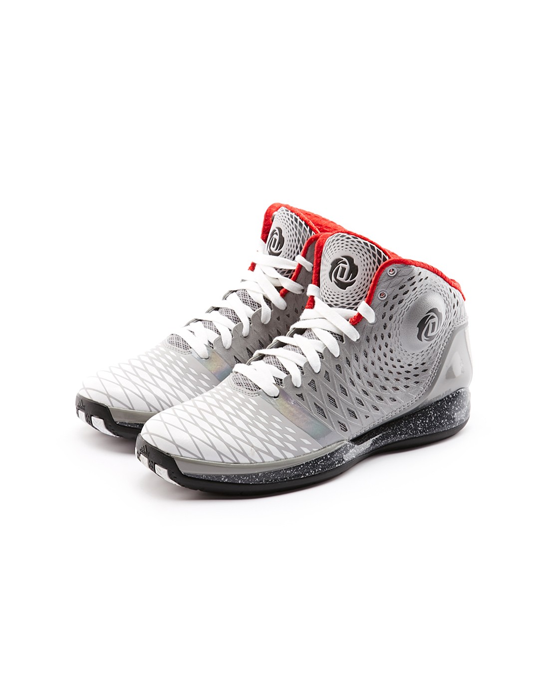 防滑耐磨 男款银色篮球鞋 篮球系列