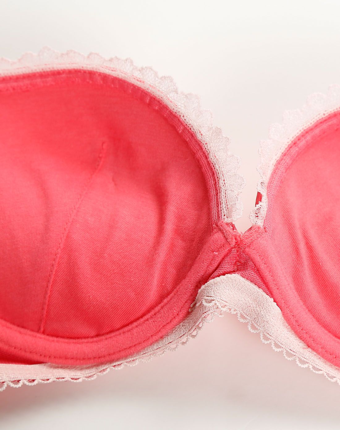 imis爱美丽女款粉色气质3/4厚杯文胸