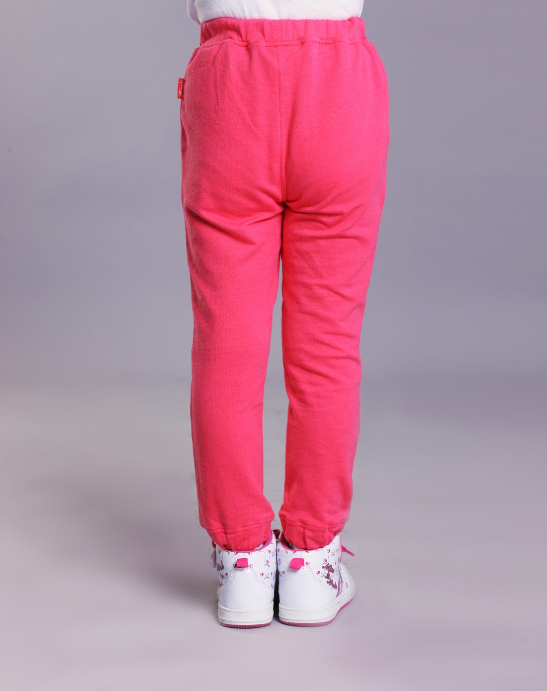 女童洋红色长裤