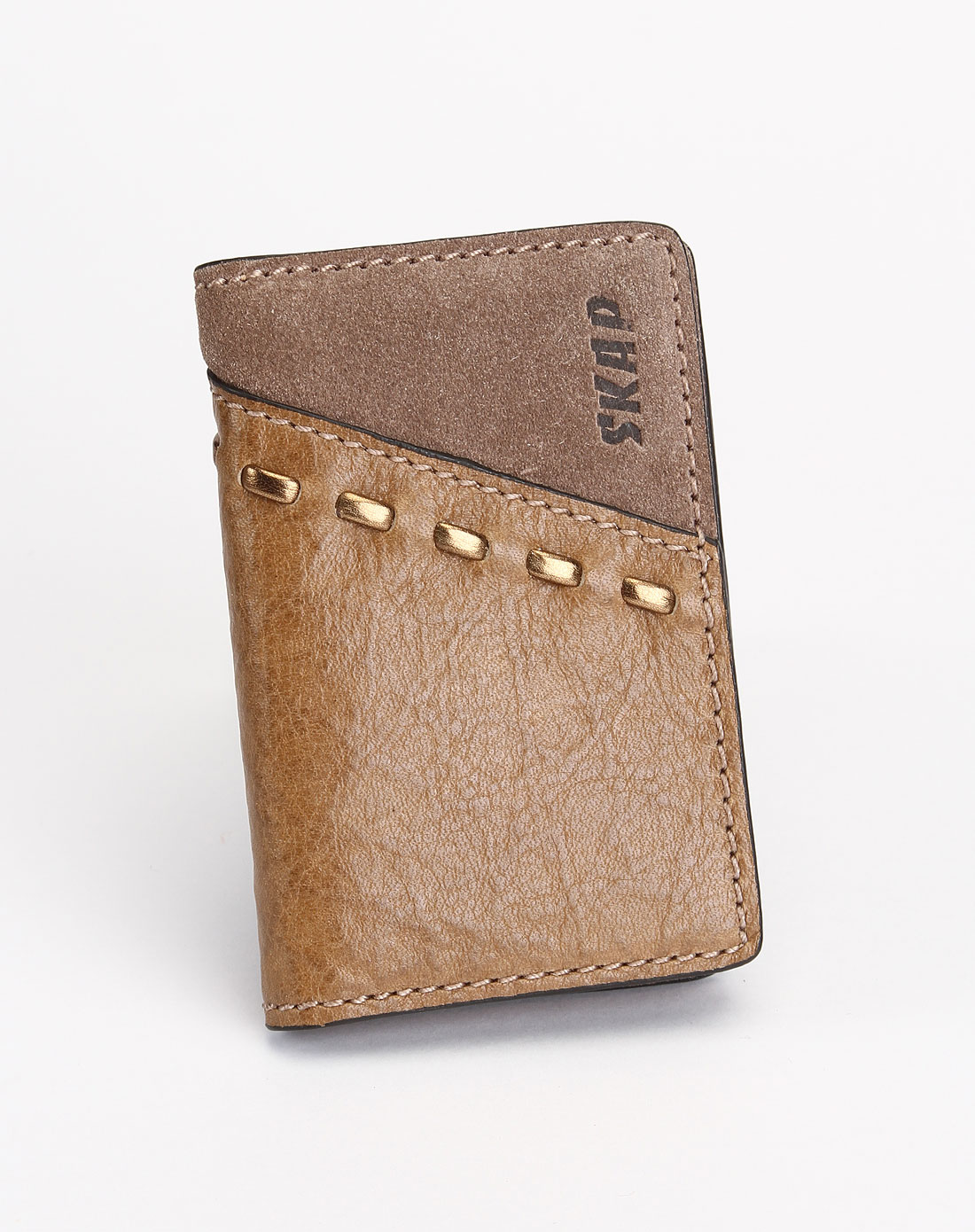 女款浅棕色时尚名片包