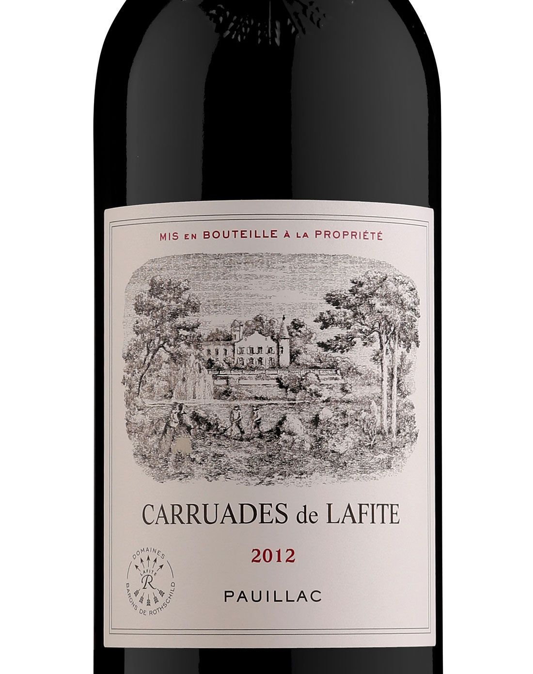 【送礼之选】法国 拉菲城堡副牌干红葡萄酒2012 750ml*1