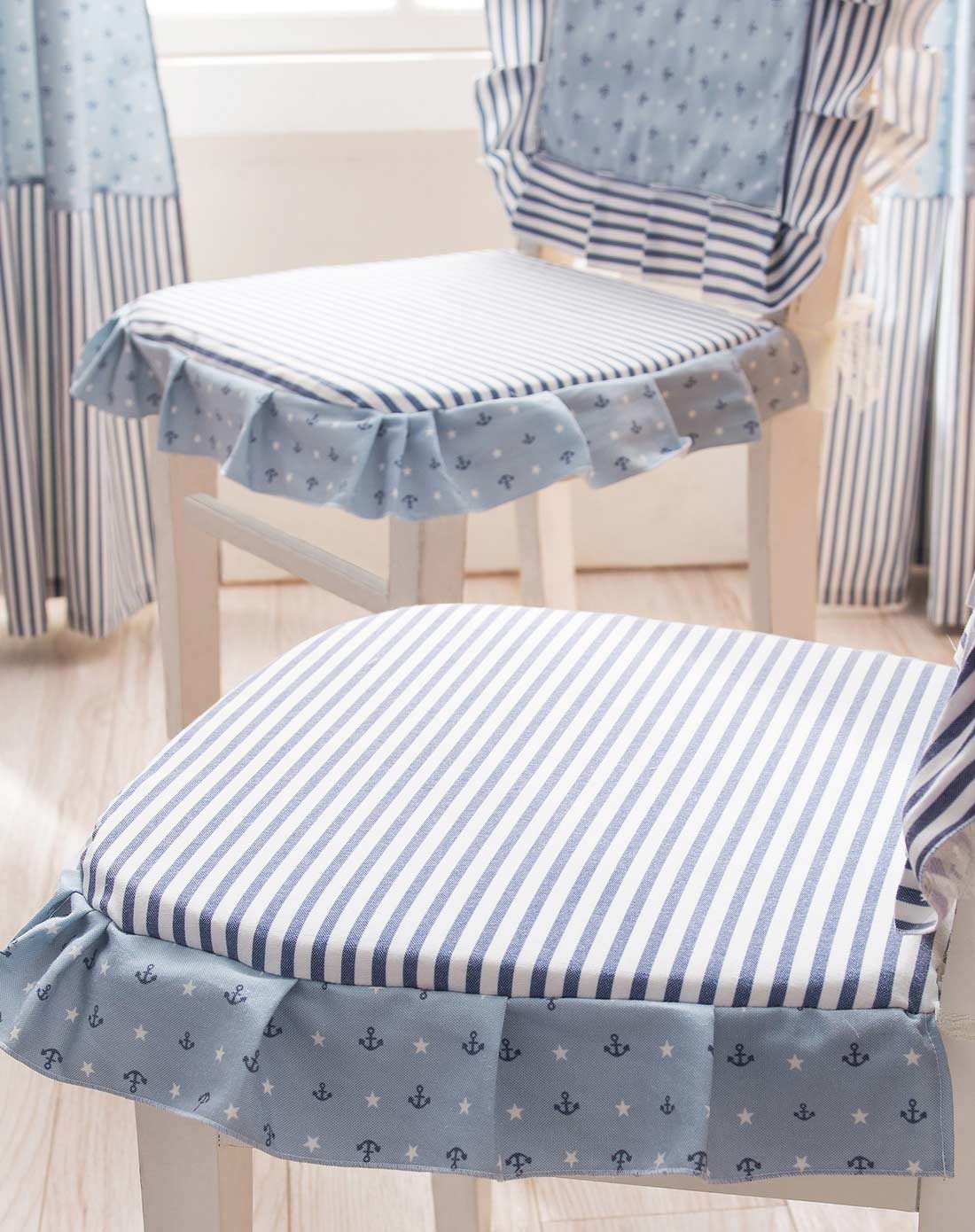 时尚简约舒适椅垫(2入)海风 42cm*43cm